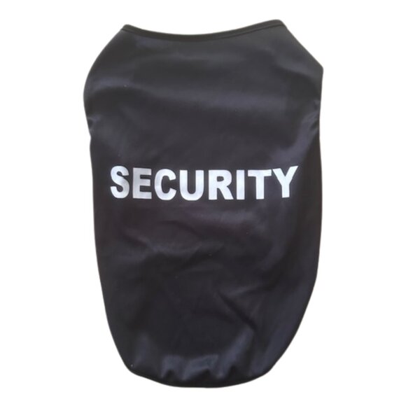 Other - NWOT Black/White Security Dog Shirt Costume